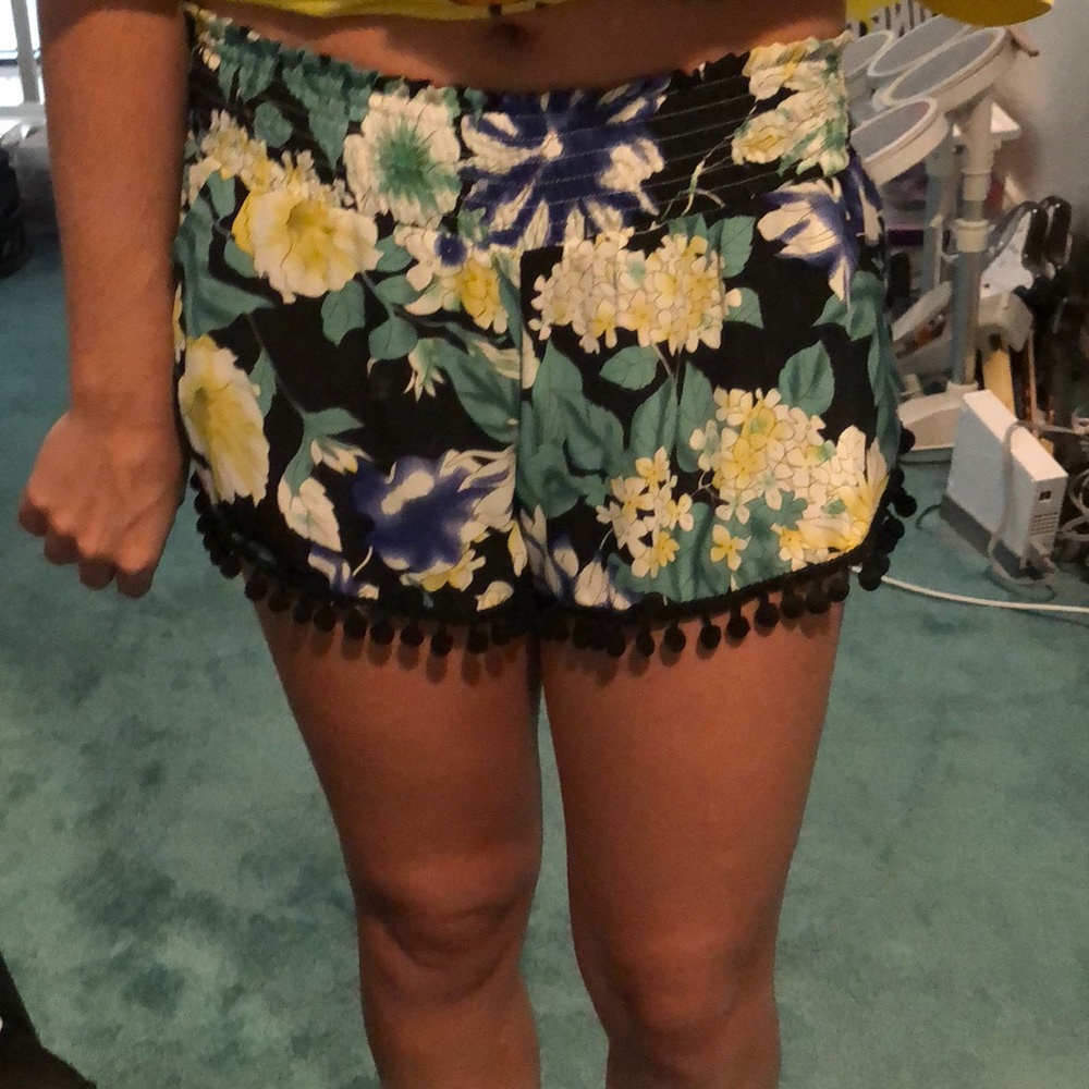 Olivaceous Boutique Trendy Shorts